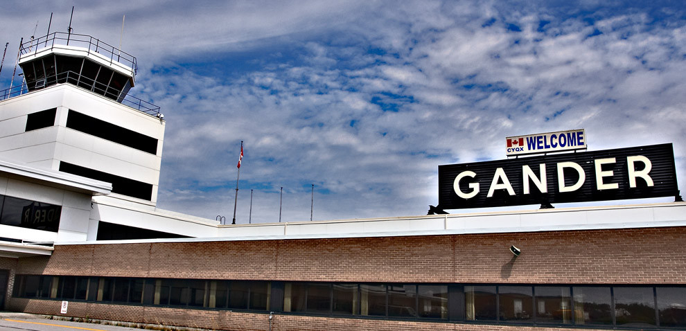 can you visit gander airport