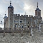 Twinlight view of Historic Tower of London, England, United Kingdom