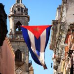 Cuban flag in Havana